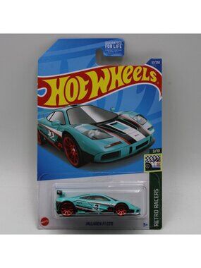 Hot Wheels McLaren F1 GTR Turquoise 2022 Retro Racers 3/10 57/250